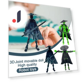 3D Printed Titan Robot Mobile Doll Set — Collectible Statues, Winnerer Uranus