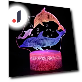 3D Visual Night Light — Creative Lighting Solutions, flower 01
