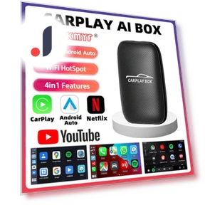 4 in 1 Smart Carplay AI Box Wireless Adapter — Stereo Receivers, Dream Garage