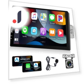 9-inch Car Stereo with Touchscreen — Stereo Receivers, KAYOMART Electric