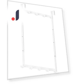 Adjustable Height Door Hanger — Hanging Shelves, Yamazaki