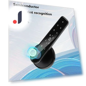 Biometric Door Lock with Fingerprint Scanner — Biometric Security, HOME-Auto-001