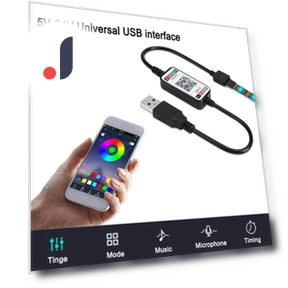 Bluetooth Compatible RGB LED Strip — LED Strips, Fanwan