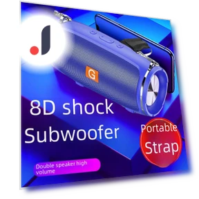 Bluetooth Speaker with Subwoofer — Portable Audio, AI Market