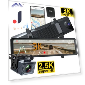Car DVR with Touch Screen — Dashboard Cameras, E-ACE
