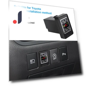 Car TPMS with Temperature Monitoring — TPMS Sensor Replacements, AINYSZIN Automotive Parts