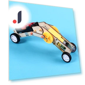 DIY Electric Worm Crawling Robot Model — Construction Kits, EDC Toy