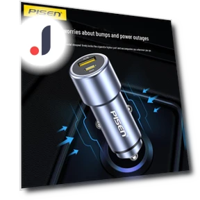 Dual Port Car Charger — Chargers, Pisen Official