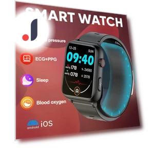ECG+PPG Smart Watch with Blood Pressure Monitoring — Smartwatches, SACOSDING