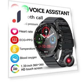 ECG Smartwatch with Body Temperature Monitoring — Smartwatches, SACOSDING