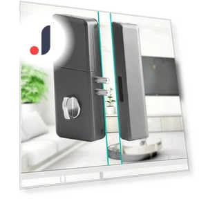 Electronic Door Lock Invisible Intelligent Home Security Deadbolt — Smart Home Security