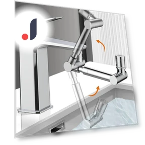 Faucet-Rotating 1440° Robotic Arm Faucet — Smart-Touch Kitchen Faucets, Timnamy