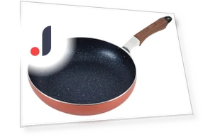 Frying Pan with Marble Diamond Coating — Braisers, JAPAN ANIME BRIDGE