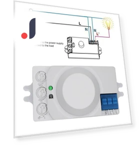 Microwave Touch Switch — Smart Motion Sensors, HOME-Auto-001