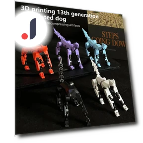Movable Multi-Jointed Robot Dog — Educational, Pleasing
