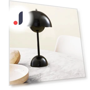 Mushroom Bud Bedroom Lamp with USB Charging — Desk & Table Lighting