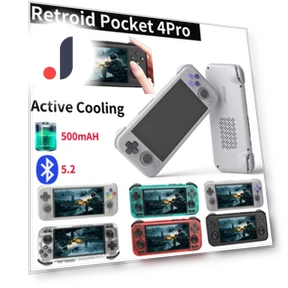 Pocket 4Pro Android Portable Gaming Console — Game Boy Advance Consoles, JOHO - CarGear