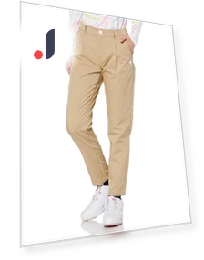 Quarter-length pants with smartphone pocket — Pants, Le Golf