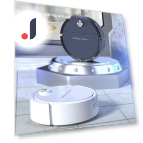 Rechargeable Intelligent 3-in-1 Sweeping and Cleaning Robot Vacuum — Smart Cleaning Robots, Perfect choice for your home