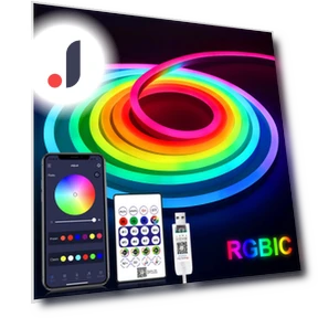 RGBIC Neon LED Strip — LED Strips, HOME-Auto-001