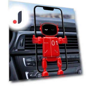 Robot Cell Phone Car Holder — Dashboard Installation Kits, A Surname Home