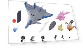Robot Spirits Mobile Suit Gundam 08th MS Platoon Option Parts Set 03 ver. АНИМЕ — Dolls & Figures, TAMASHII NATIONS