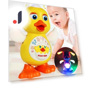 Robotic Duck Pet Toy — Interactive Animal Companions, Bai Fen Bai Toys