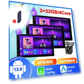 Smart Car Radio with Android Auto and Carplay — Stereo Receivers, Dream Garage