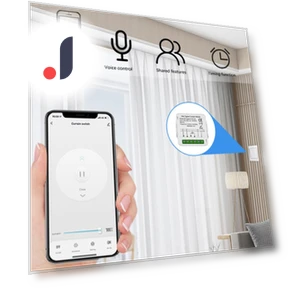 Smart Curtain Switch Mini Module — Smart Home Hubs & Controllers, HOME-Auto-001