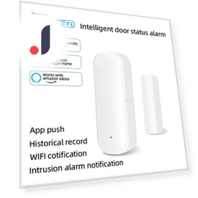 Smart Magnetic Door Sensor — Smart Home Security, HOME-Auto-001