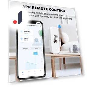 Smart Temperature and Humidity Sensor — Home Climate Control, HOME-Auto-001