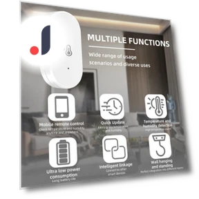Smart Temperature and Humidity Sensor — Home Climate Control, Tuya