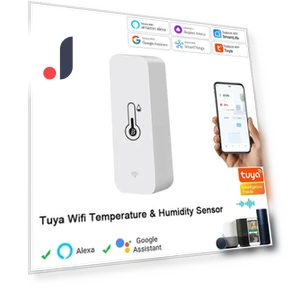 Smart Temperature and Humidity Sensor — Home Climate Control, HOME-Auto-001