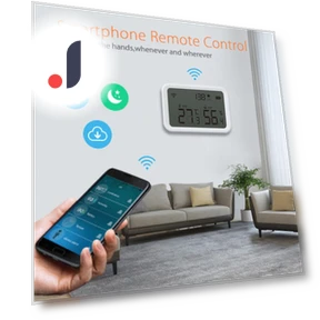 Smart Temperature and Humidity Sensor — Home Climate Control, HOME-Auto-001