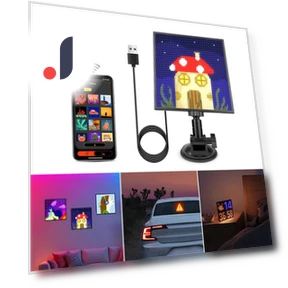 Smart USB 5V LED Pixel Display Panel Module — Digital Frames, HOME-Auto-001