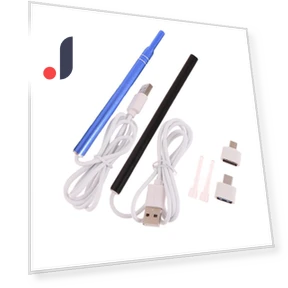 Smart Visual Ear Cleaning Endoscope Kit — Syringes, Wotypea