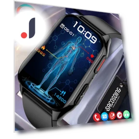 Smart Watch Bluetooth Call ECG Heart Rate Blood Pressure Sport Fitness — Smartwatches, SACOSDING