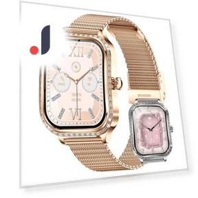 Smart Watch for Women with Rhinestones — Smartwatches, Zodvboz