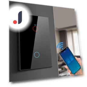 Smart WiFi LED Light Panel Switch — Smart Home Modules, HOME-Auto-001
