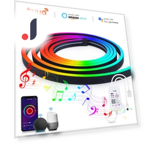Smart WiFi LED Neon Strip — LED Strips, HOME-Auto-001