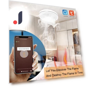 Smart WiFi Smoke and Carbon Monoxide Detector — Carbon Monoxide Detectors, HOME-Auto-001