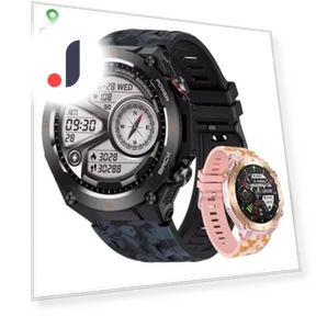 Smartwatch with GPS Tracking and Bluetooth Call — Smartwatches, ESTG