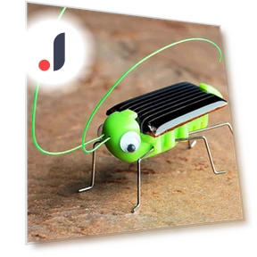 Solar-Powered Educational Robot Toy — Solar Power, Ice Beauty
