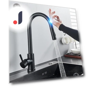 Touchless Pull-Down Kitchen Faucet — Smart-Touch Kitchen Faucets, Dream Garage