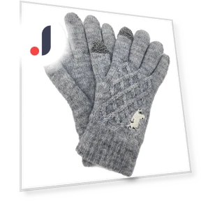 Touchscreen Gloves with Little Planet Moomin Trolls Embroidery — Gloves & Mittens, Zen Picks