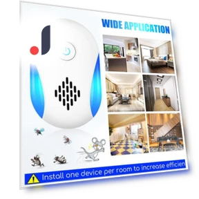 Ultrasonic Pest Repeller — Repellents, Live City Fashion Home Decor