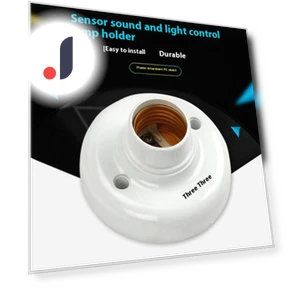 Voice Control Delay Switch Light Socket Adapter — Light Sockets, Heyin