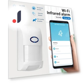 WiFi PIR Motion Sensor — Smart Home Security, HOME-Auto-001