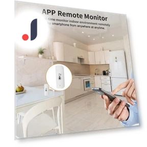 WiFi Temperature and Humidity Sensor — Home Climate Control, AUBESS