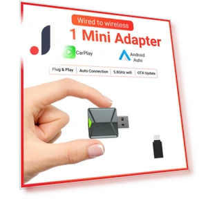 Wireless CarPlay Android Auto Adapter — Car Accessories & Gadgets, XUDA